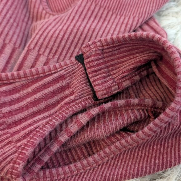 Acemi Mauve Ribbed Bodysuit - Picture 10 of 10